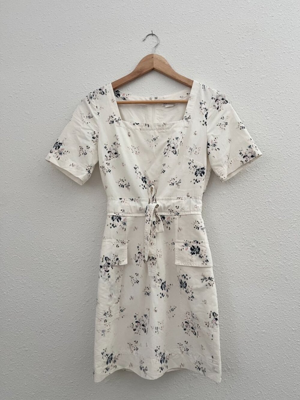 Club Monaco Square Neckline Mini Dress